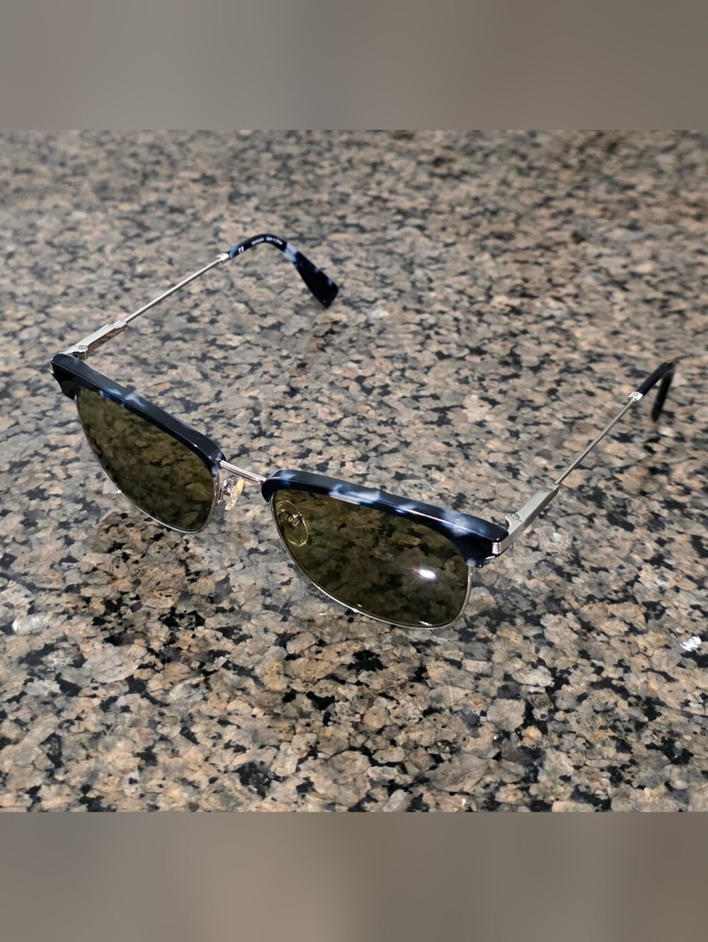 Trussardi sunglasses VTR467K Color 0579 52-17-145 Blue silver multicolored Adult